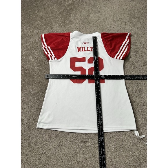 Women's Jersey Reebok NFL San Francisco 49ers #52 Patrick Willis, Size M - Picture 5 of 7